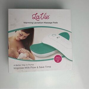 LaVie warming lactation massage pads heat and vibration